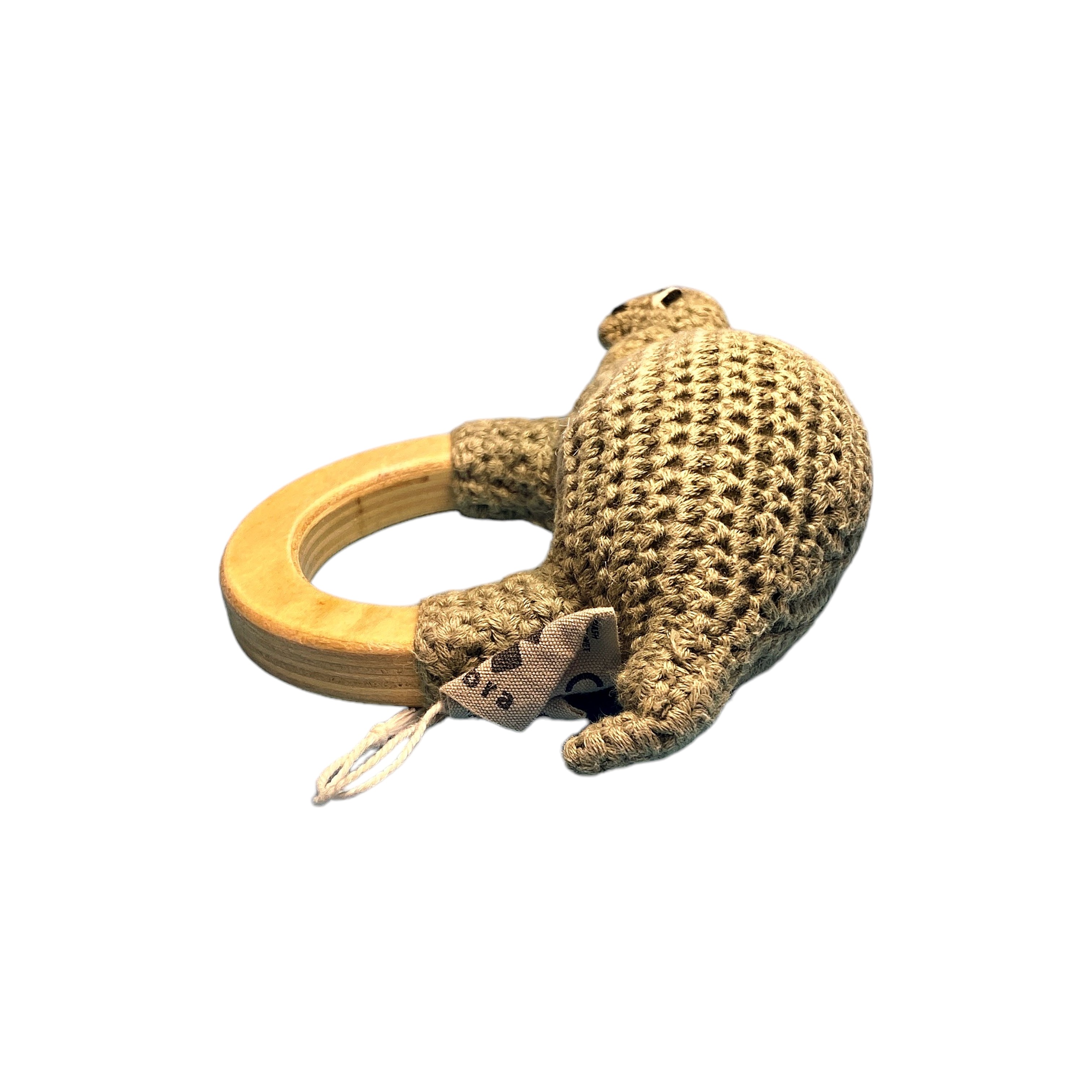 Hochet en tricot - Dinosaure Très bon état - Vue 2 - 